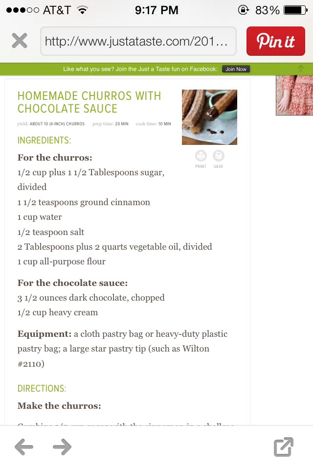 Homemade Churros And Chocolate Sauce
