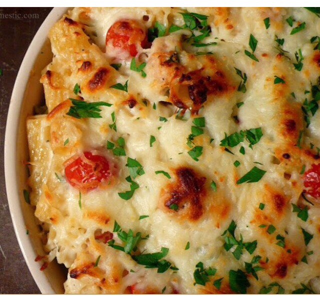 HEALTHY! Chicken, Spinach, Pasta Bake!💦