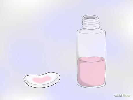 Apply nail polish remover. Soak a cotton ball or cotton pad in a little acetone nail polish remover and scrub the scuff marks with the remover until cleaned.