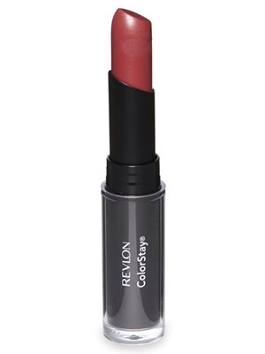 3. Revlon ColorStay Soft & Smooth Lipcolor ($10🇺🇸 -£5.88🇬🇧) shown in Satin Rosewood)

"I use this on singers because it doesn't budge, even when their lips keep brushing the mike. And you know that if the color stays put on them, it'll stay put on you."