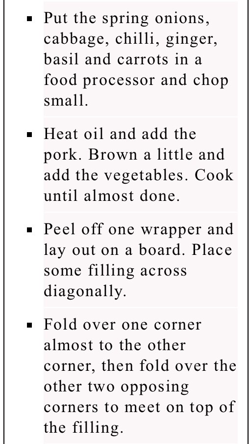 Pork Spring Rolls 