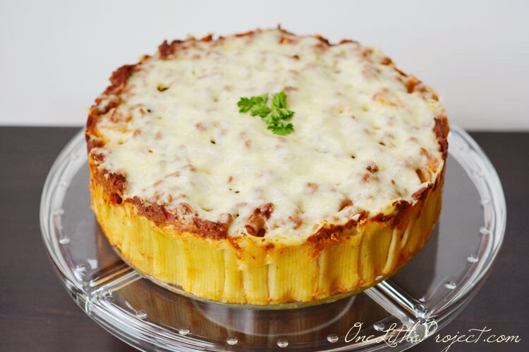 Three Cheese Italian Rigatoni Pie
#SummerVibes
