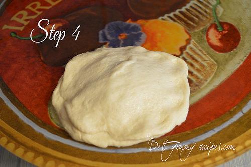 Step 4. Cover with another flattened biscuit