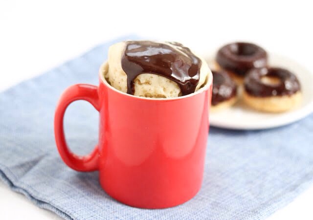 Donut in a mug!
