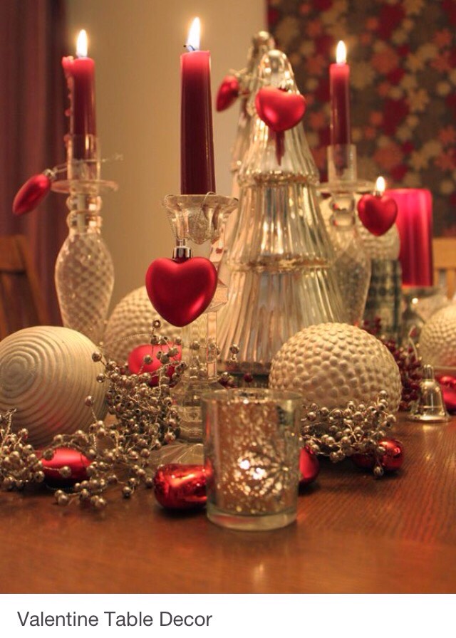 Valentines Table Decor