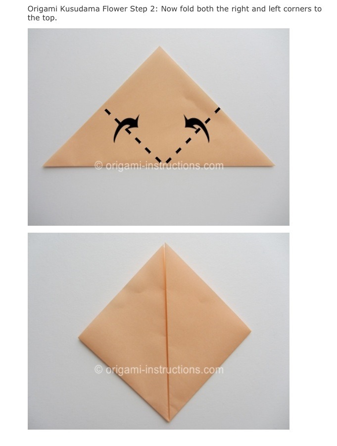 Valentines Day Tip: Origami Kusudama Flower Folding; 8 Quick Steps 💐🌸