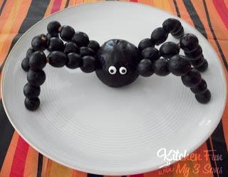 Spooky Spider Snack
