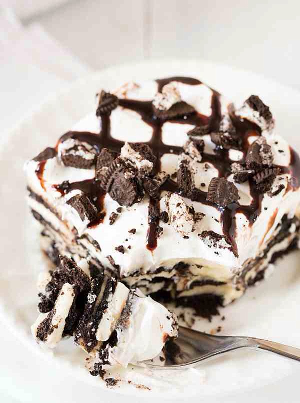 Oreo Cheesecake Icebox Cake😋