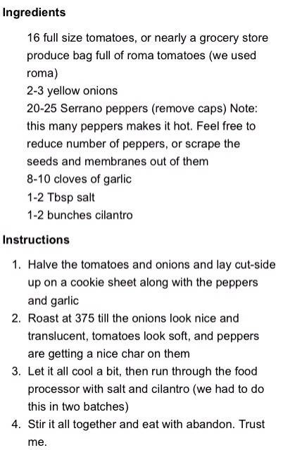 The Best Homemade Salsa Recipe Ever!!!