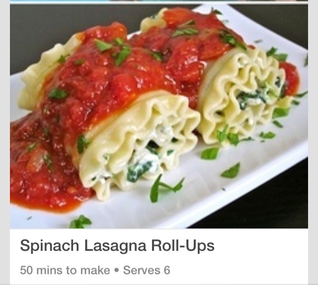 👍Lasagna Roll Ups👍