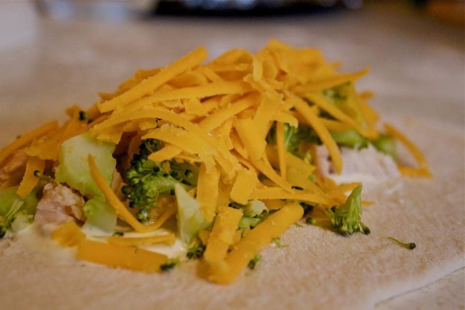 Chicken & Broccoli Homemade Hot Pockets