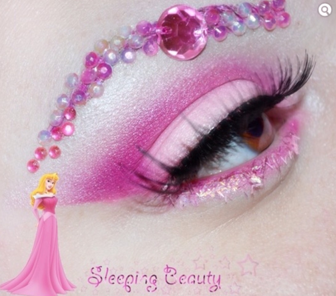Disney Princess Inspired Eye Makeup