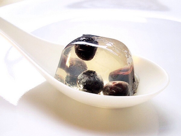 9. Make jello shots.

Try these Blueberry Martini Jello Shots made in an ice cube tray.


