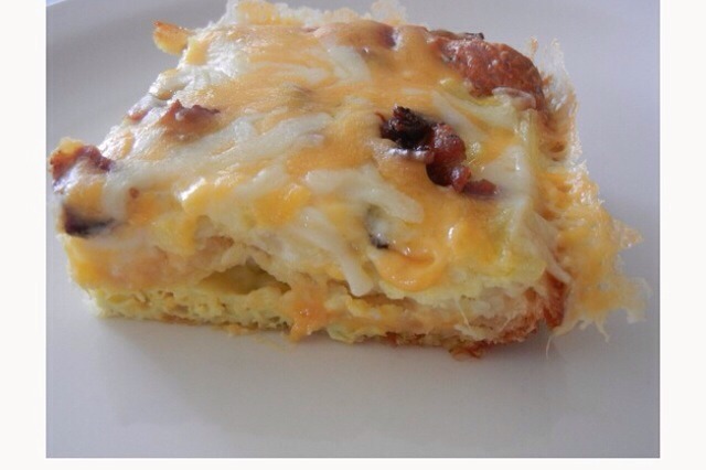 Enjoy your tasty breakfast casserole!!!