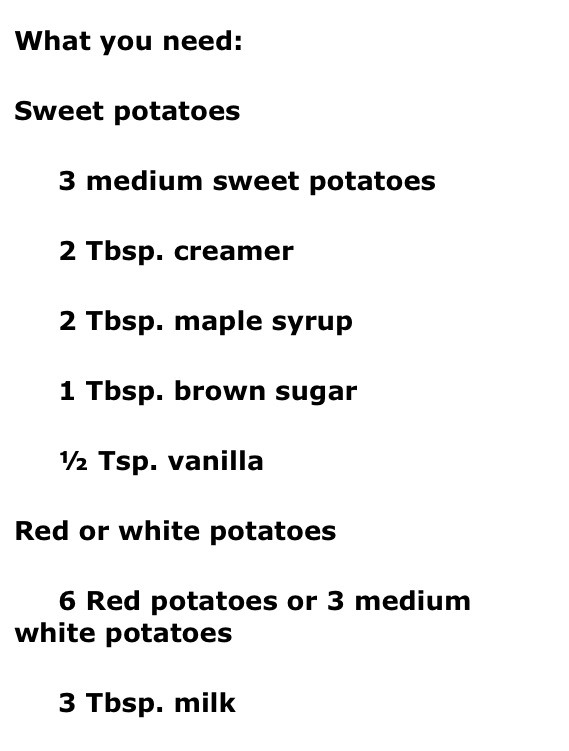 😜Chocolate Mashed Potatoes😜