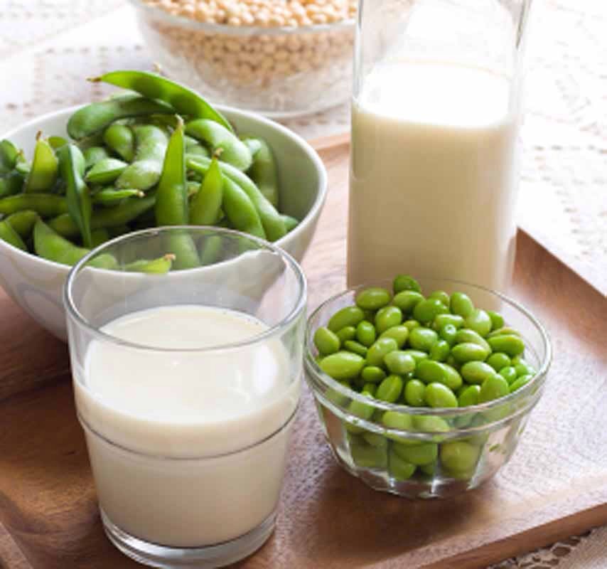 To start off, eat lots of beans or drink at least two cups of soy milk (sugar free works the best) each day! You will see the results in about two to three weeks