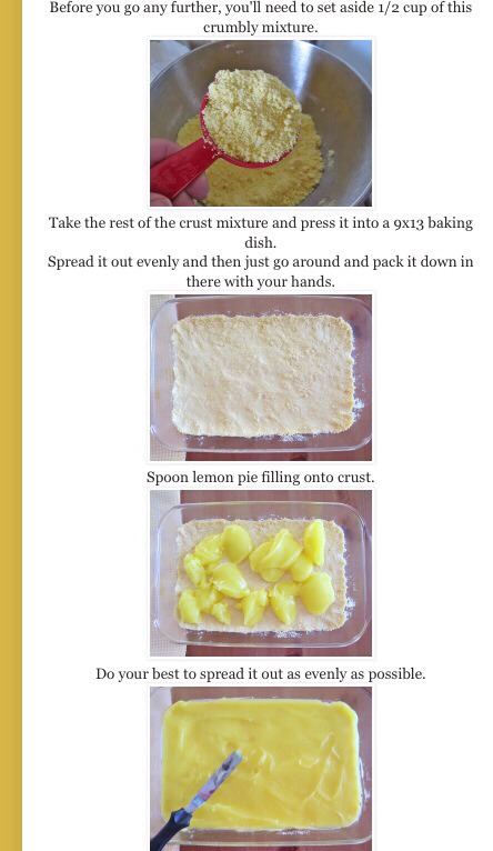 π Easy Lemon Crumble Bars!!!!!(:π