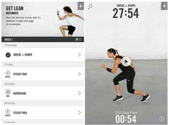 2. Nike Training Club (free, iOS and Android) is a great workout app for beginners.
