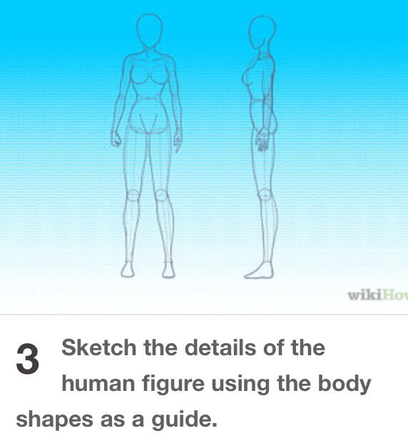How To Draw Full Human Body