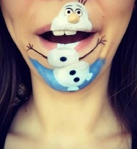 Creepy Halloween Lip Makeup Ideas