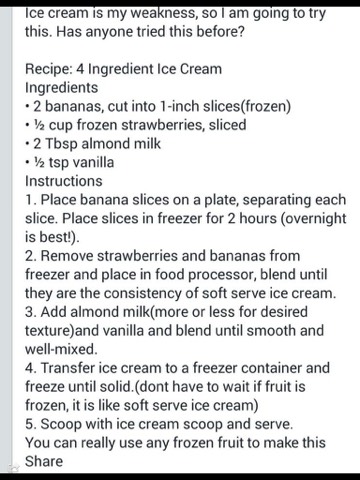 Easy And Healthy Ice Cream !!!