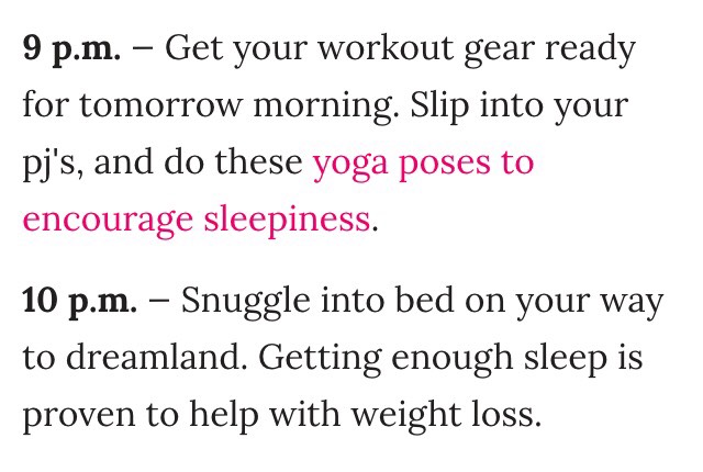 HOUR-BY-HOUR GUIDE TO LOSING WEIGHT ALL DAY!