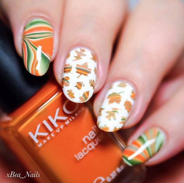 OMG So Pretty Fall Nail Art Ideas💅💕#FallNails