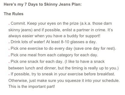 Lauren Conrad's 7 Day Skinny Diet