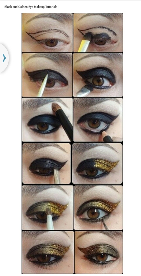 Top Ten Amazing Black Eye Makeup Tutorials!!!!!
