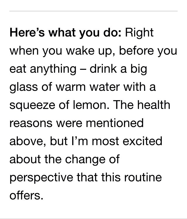 21 Day Morning Detox Routine for Gorgeous Skin