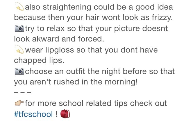 School Picture Day Tips
