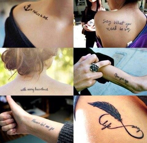 Tattoo Ideas (: