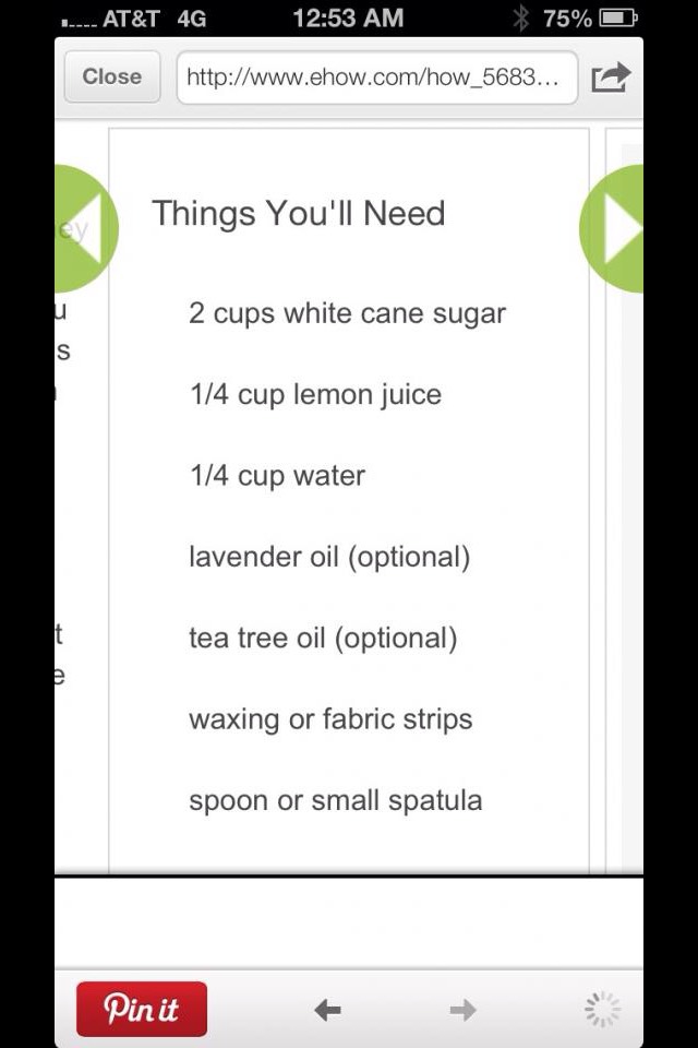 How To Remove Body Hair With Sugar