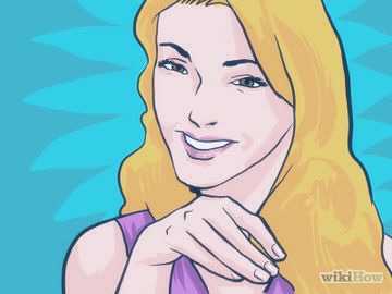 5) Celebrate your nail success. Don't be afraid to show off your new nails to your friends, or even to people you don't know very well. Show them your hands and say, "Can you believe I used to have a nail-biting problem?"