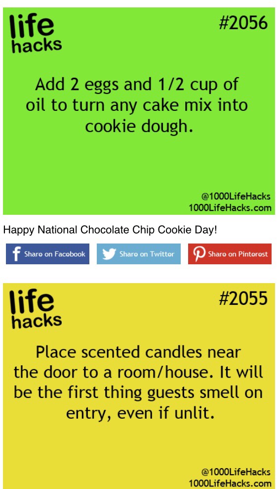Some Day To Day Life Hacks 😉