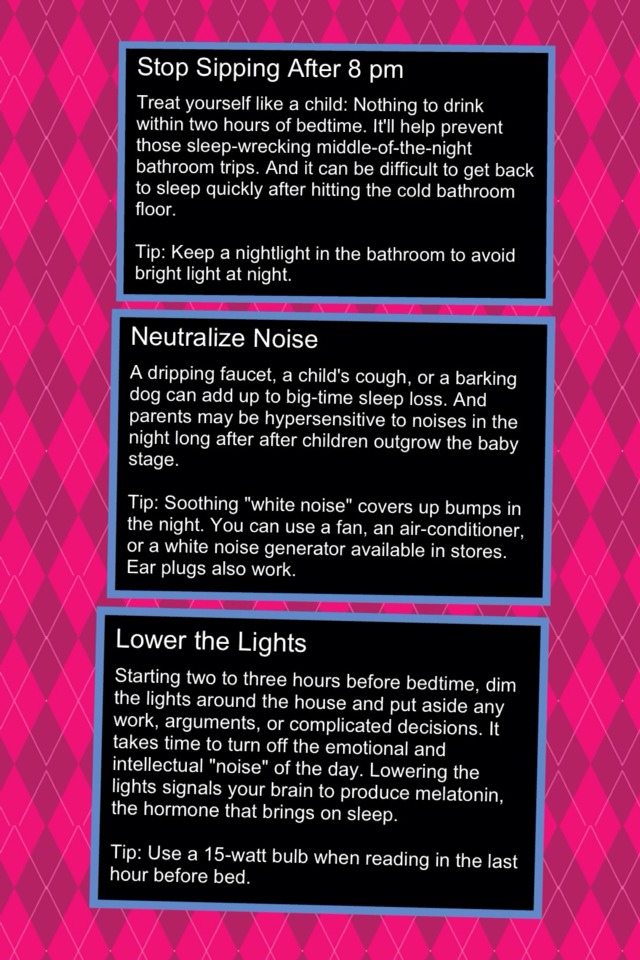 20 Tips For A Great Nights Sleep