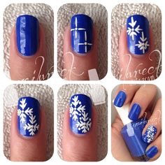 Winter Nail Tutorials❄️