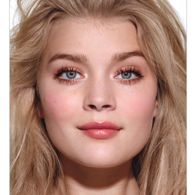 Step seven: Add a simple lipstick or gloss to your lips. Then touch up anything that is needed and you're all ready for the day.
