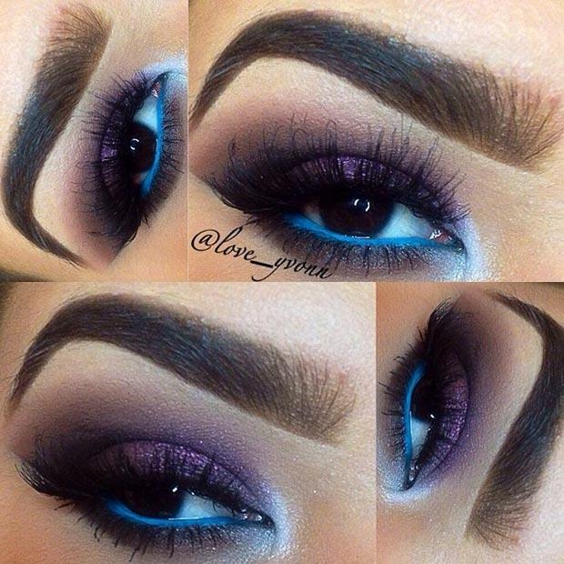 Fall Eye Makeup Looks & Tutorials For Brown Eyes