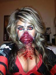 Cool Halloween Makeup. 