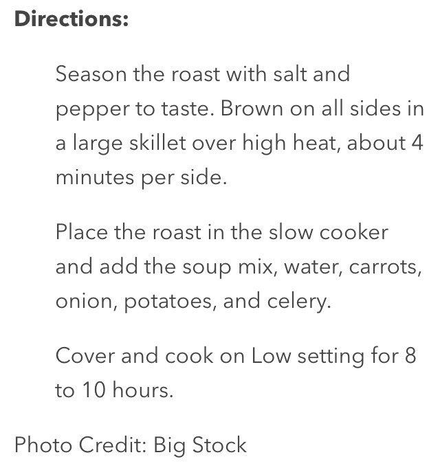 6⃣ Easy Slow Cooker Meals For Hectic School Nights!