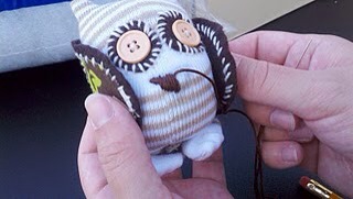 DIY Cute Sock Owl!!!!