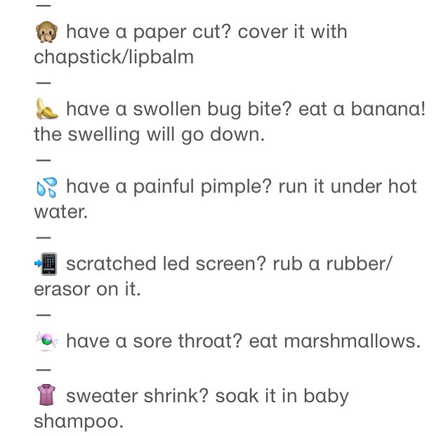 Life Hacks ❤️