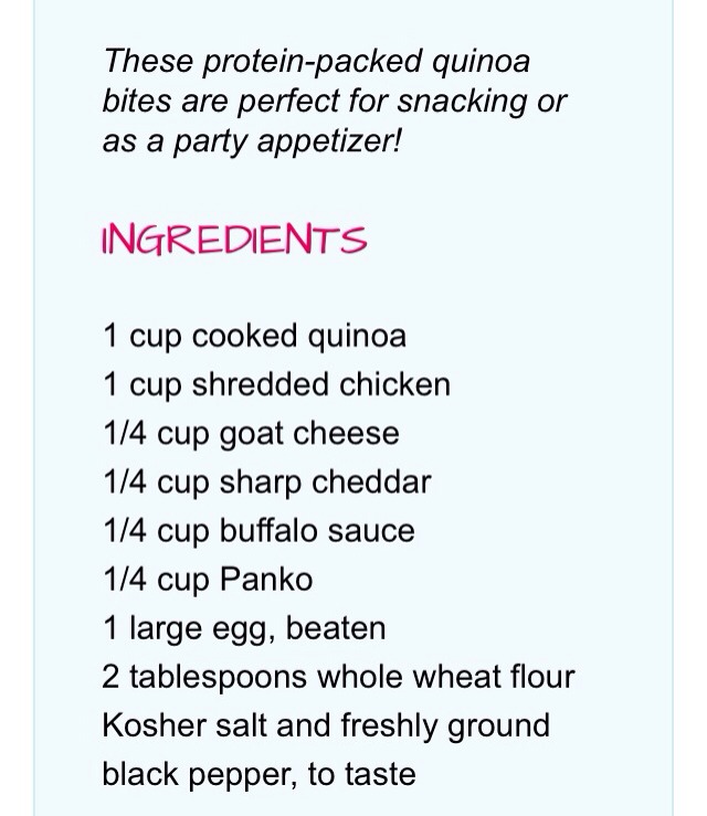 Buffalo Chicken Quinoa Bites with Greek Yogurt Blue Cheese Dip 👌👌👌
