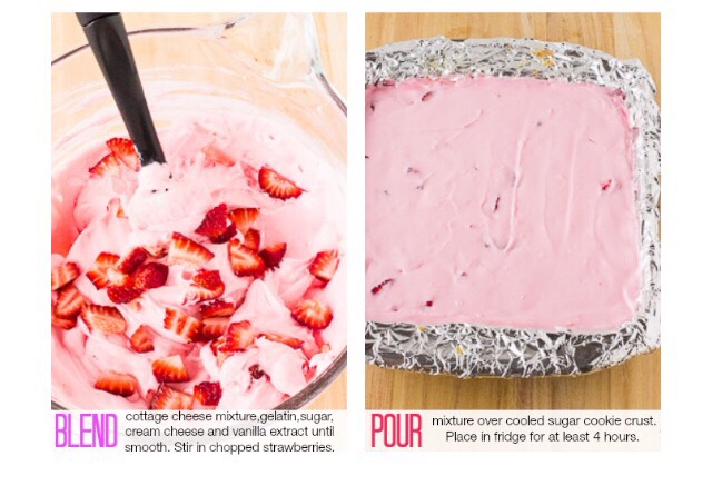 "Strawberry Cheesecake Bars"