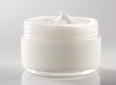 Rub Cream all over my Face