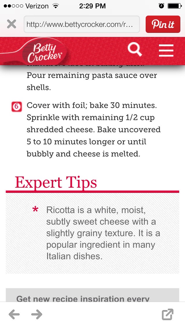 Cheese And Veggie Stuffed Shells