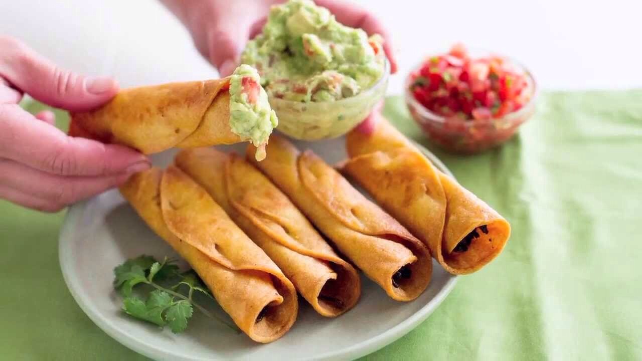 Beef Rolled Tacos