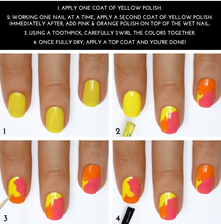 💥✨ Cute Nail Polish Tutorial! 💅💅