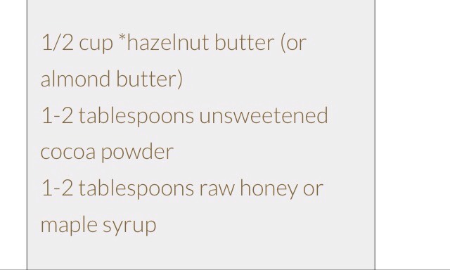 3 Ingredient Homemade Nutella 